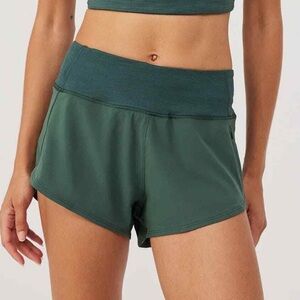OV Hudson 2.5” Green Women's Athletic Shorts
